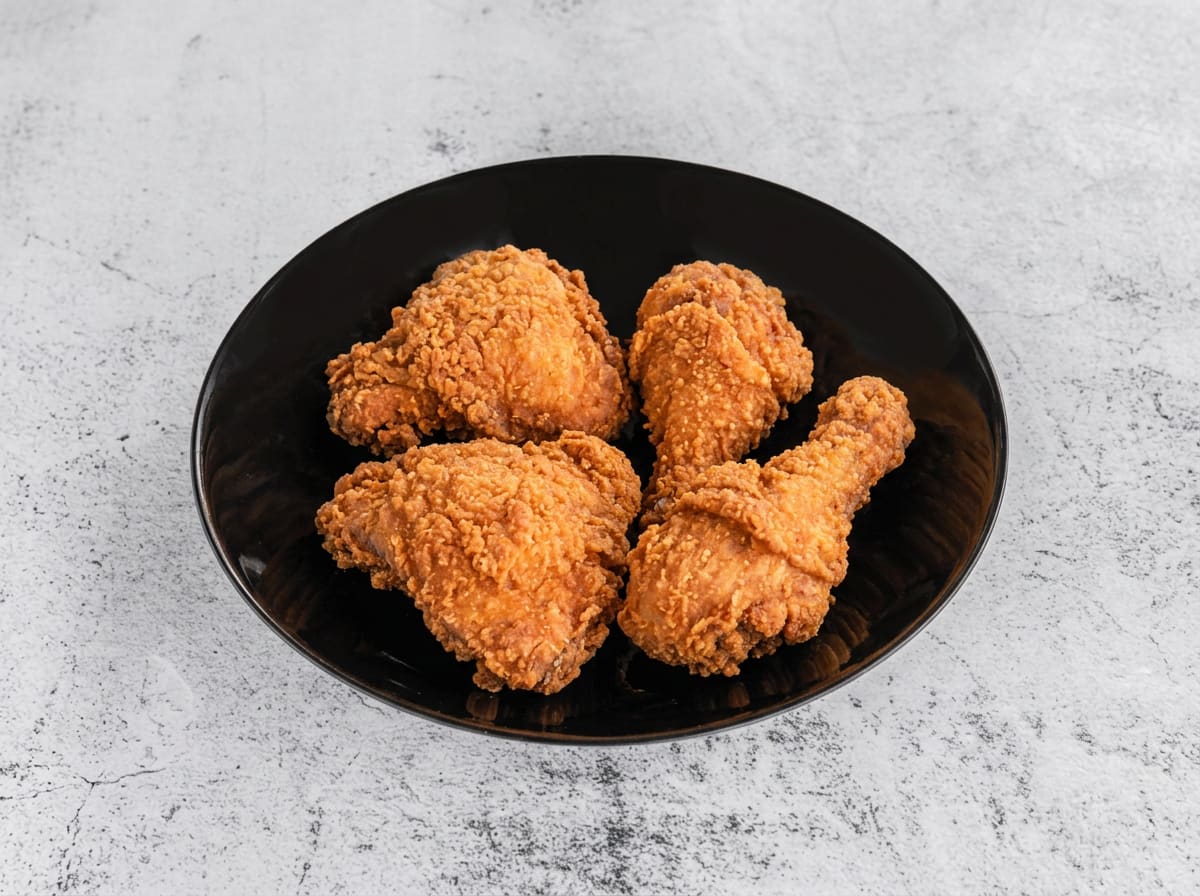 4 fried chicken