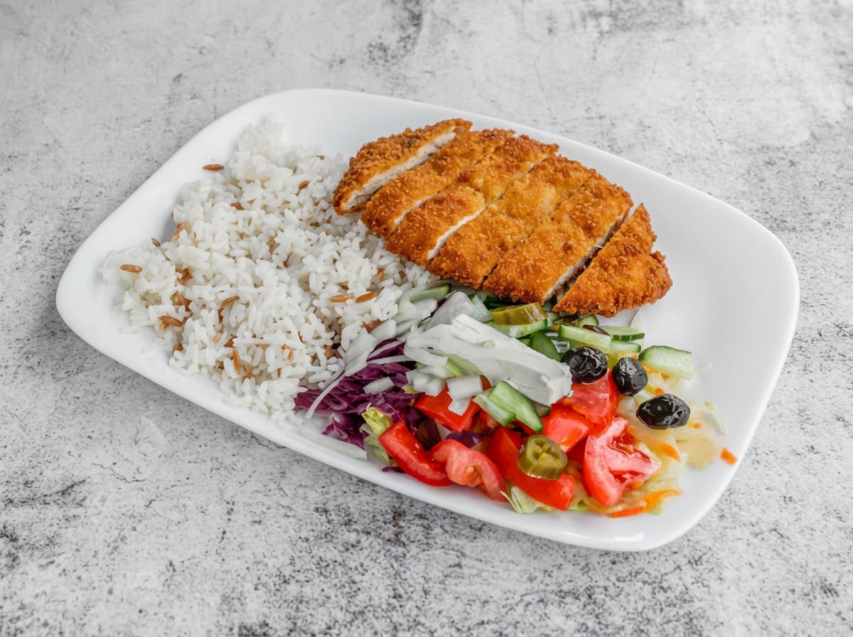 Kipschnitzel schotel